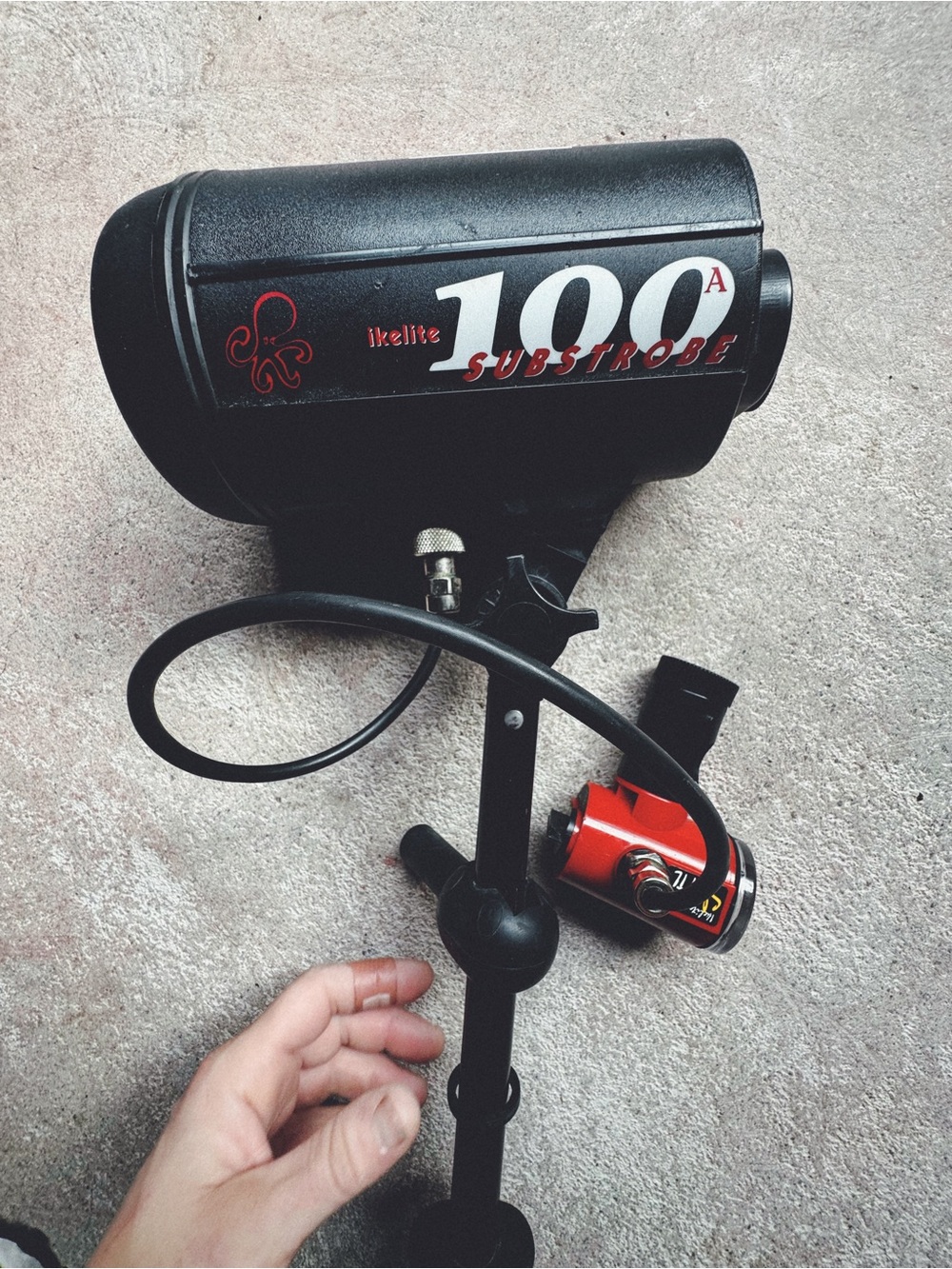 Ikelite Substrobe 100A Vintage Underwater Scuba Camera Flash Strobe